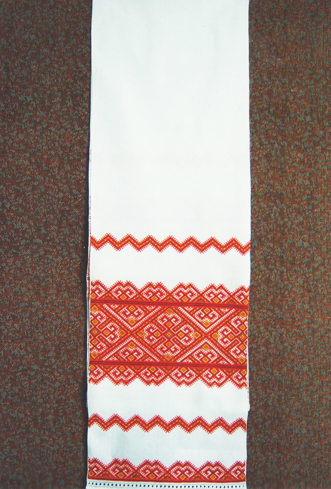 Рушник. 2000. Полотно, низинка